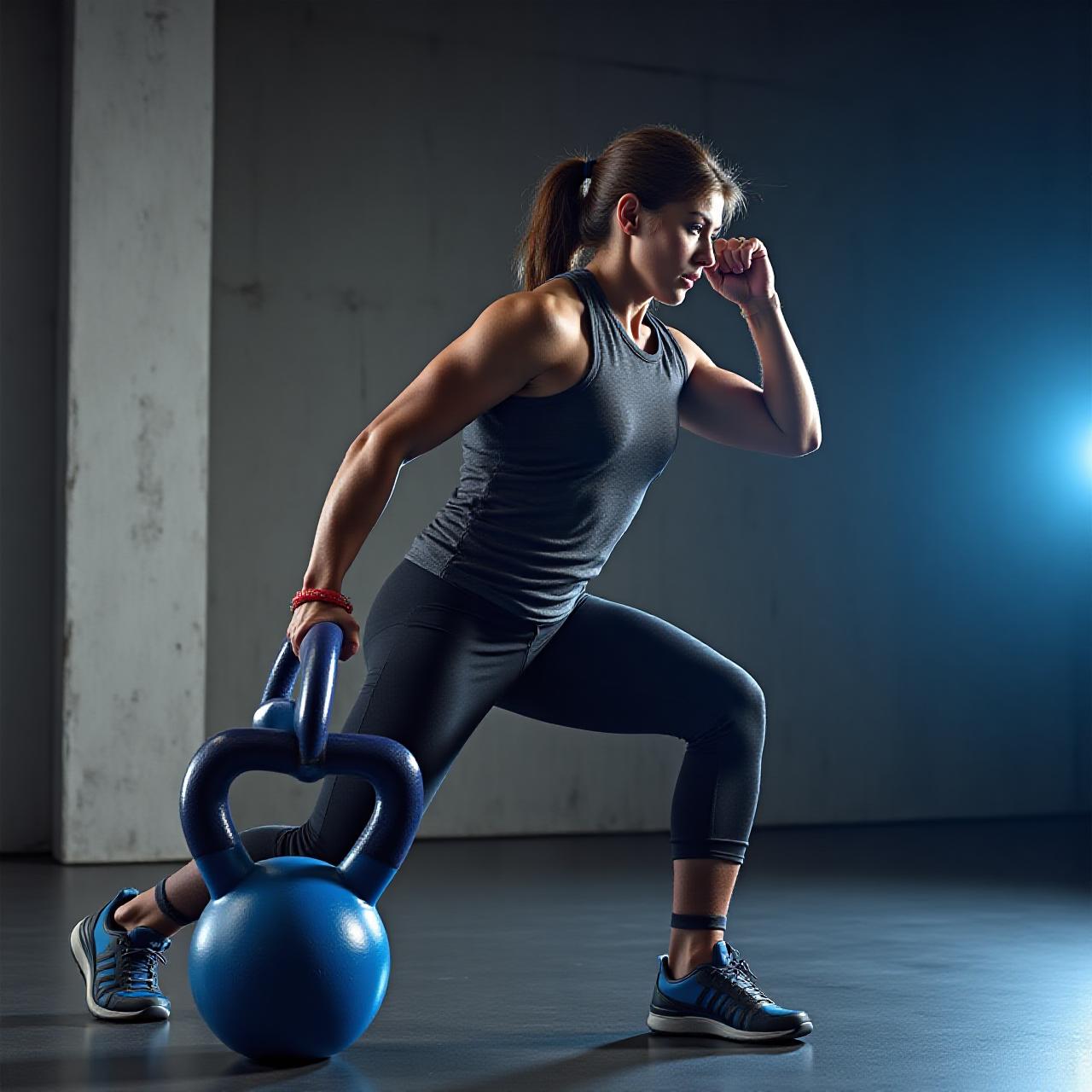 Athletic person engaged in high-performance training at Peak Vitality Collective