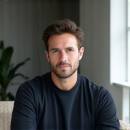 Mindfulness coach in serene setting